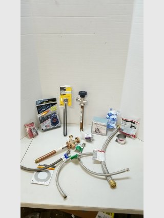 Plumbing Fittings and Pipes, most new 