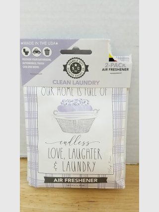 Clean Laundry Air Freshener 2-Pack
