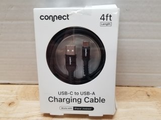 USB-C to USB-A charging cable, 4 foot
