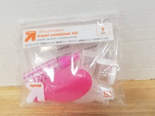 New TSA travel compliant container kit
