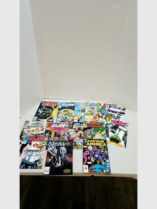 Lot of 1980s Comic Books GI Joe Captain