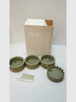 Medieval Castle Towers Model Kit, as is 