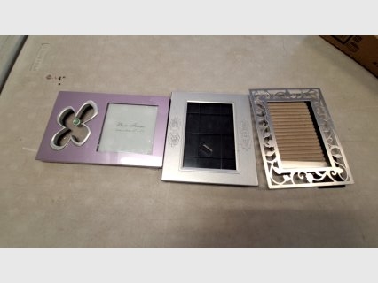 Lot of 3 Decorative Picture Frames