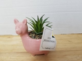 New faux arrangement approx 5 inch