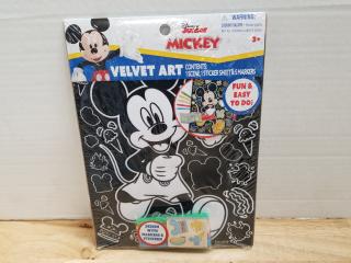 New Disney Velvet art set