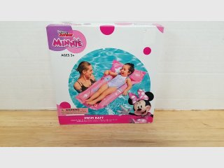 Minnie Mouse Swim Raft Pool Float