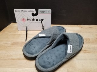 New ladies isotoner memory foam slippers size LG 8.5-9