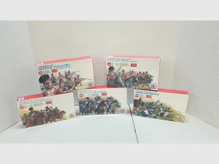 Unopened Napoleonic British/French Model Kits