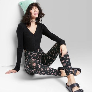 Women's High-Waisted Classic Leggings - medium 