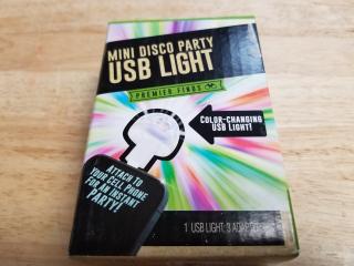 New Mini Disco Party USB Light