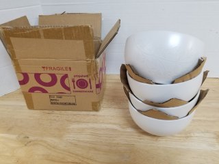 New 4 pack cereal bowls 