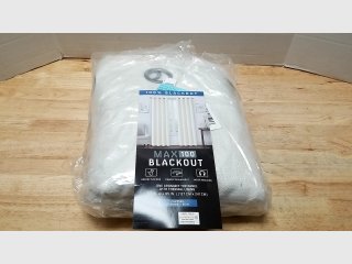 Max 100 Blackout Curtains 100x84 White
