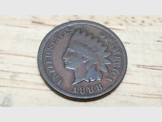 1888 Indian head cent