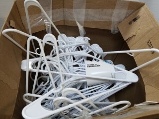 New Room Essentials White Hangers Lot