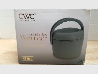 New CWC Cook with Color Lunch Box Warmer 40W