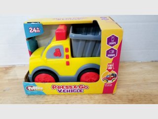 Press & Go Dump Truck Toy 6 by 5 inch 