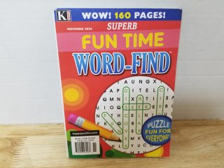 New K! Fun Time Word-Find Book