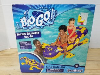 New Bestway H2OGO! Splashin\' Salamander Ride-On