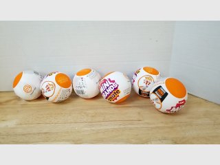 Lot of 6 Mini Brands Balls