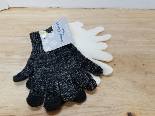 New 2 pack ladies gloves 