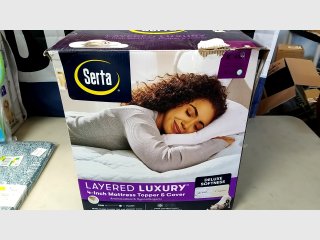 Serta 6-inch Mattress Topper & Cover, King