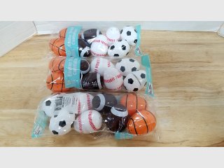 Assorted Plastic Sports Egg Containers