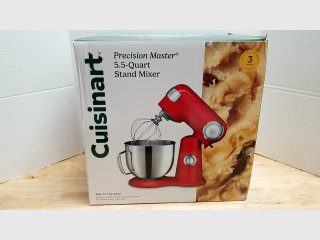 New Cuisinart 5.5-Quart Precision Master Stand Mixer R