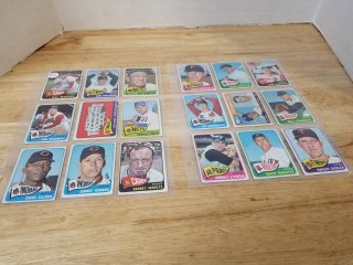 Topps baseball cards, 1961 and 1965