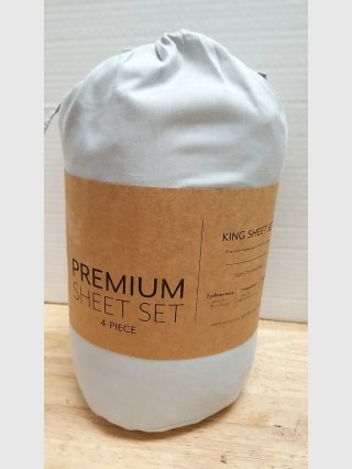 New Premium King Sheet Set 4-Piece