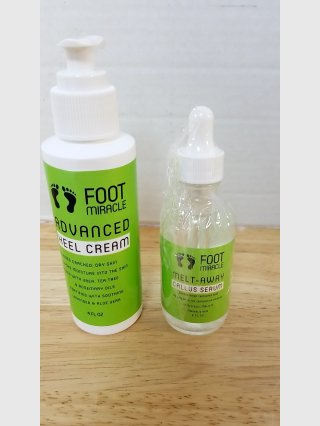 Melt Foot Miracle Peel Cream & Callus Serum