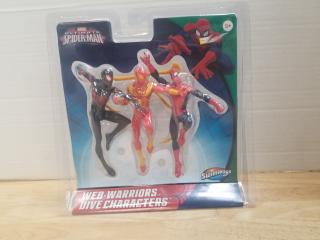 New web Warriors dive characters,  6 in