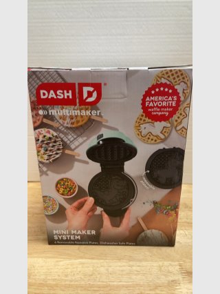 New Dash Mini Maker System Waffle Maker