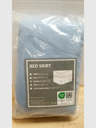 New Blue Bed Skirt Twin/Full/Queen/King