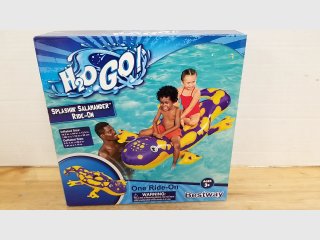 New H2O Go Splash Salamander Ride-On Inflatable
