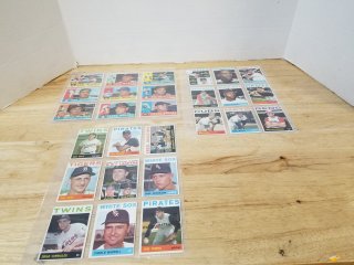 Topps baseball cards, 1959, 1964