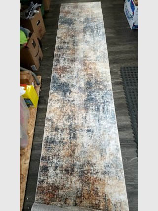 New New washable area rug, 2.2x10 ft