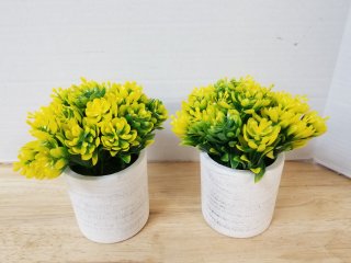 New artificial plants approx 6 inch