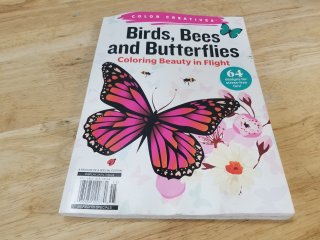 New Color Creative Birds Bees Butterflies Book