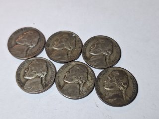 Wartime nickels, 35percent silver