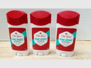 New Old Spice Pure Sport Deodorant 3-Pack