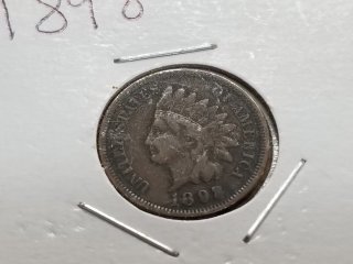 1898 Indian head cent 