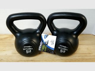 Pair of 5lb PRC Kettlebells