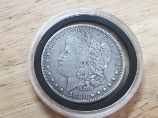 1880 S Morgan Silver Dollar 