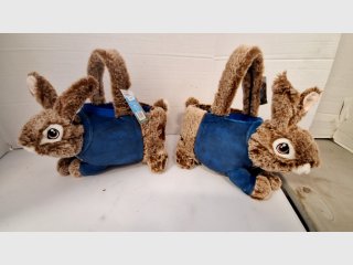 Blue Peter Rabbit Easter Baskets (2), twelve inch