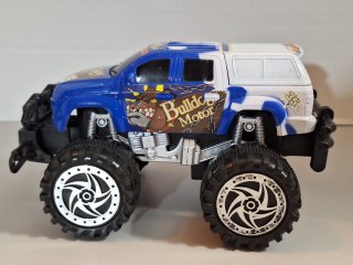 Plastic toy truck, 7 x 4 inch