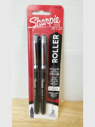 Sharpie Stelo Roller Pens 2pk Needle Point