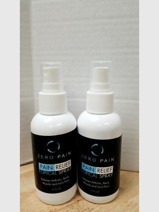 Zero Pain Topical Spray 2-Pack 4oz