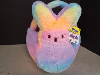 New Peeps plush Easter basket 12 inch