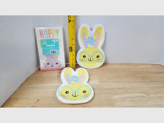 Hoppy Bunny Napkins & Plates