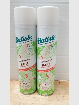 Batiste Dry Bare Shampoo Twin Pack, 5.71 each 